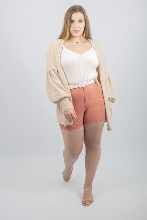 Cardigan zigzag Furos e Gomos
