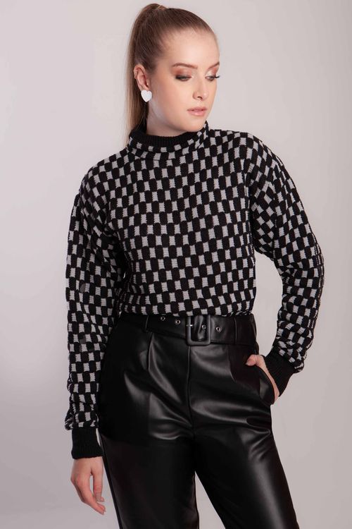 Blusa Quadradinhos