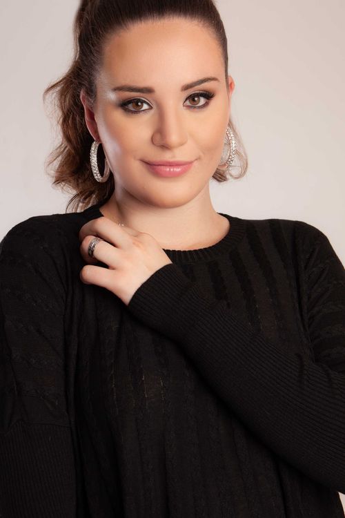 Blusa Ampla Xadrez Revelo