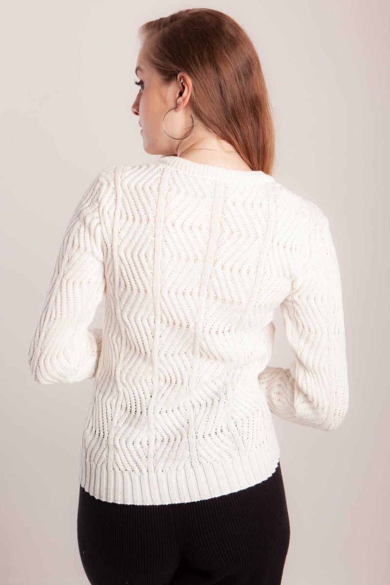 Blusa zig zag crochet hot sale