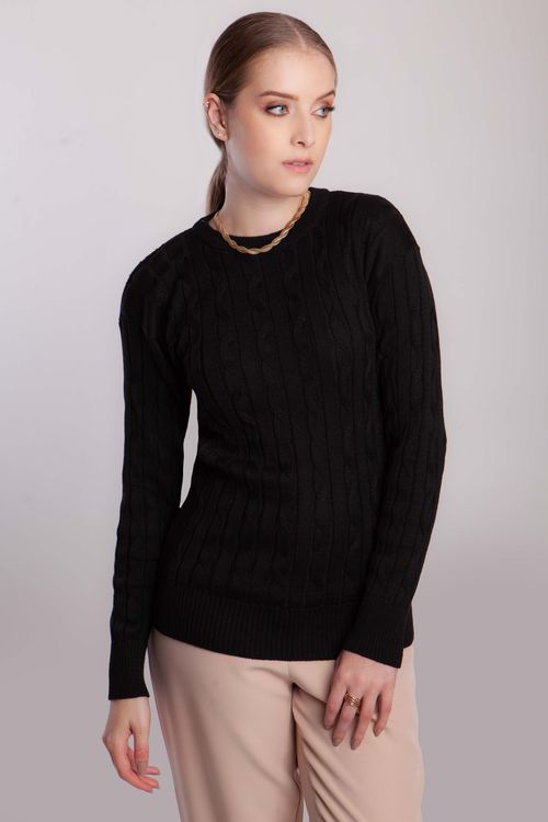 Blusa Basica Tranças