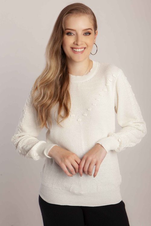 Blusa Estruturada Tricot