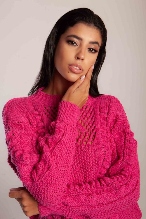 Blusa Grossa Trabalhada