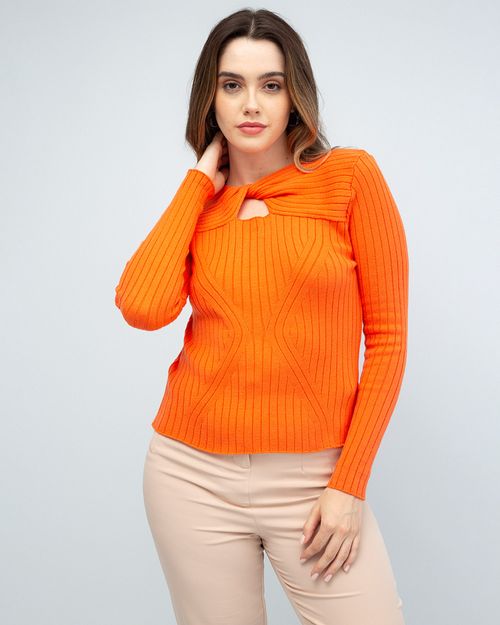 Blusa Decote Torcido Modal