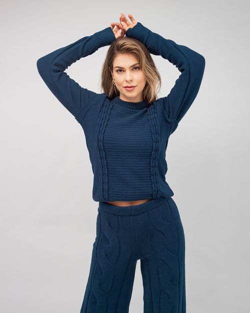 Blusa Gomos Fio Toque Cashmere
