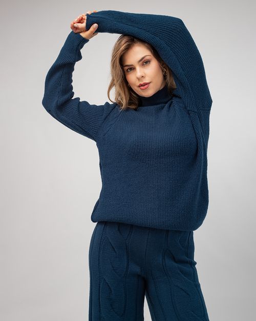 Blusa Ponto Inglês Fio Toque Cashmere